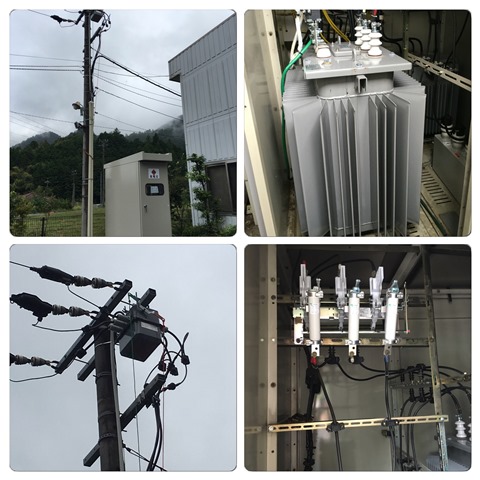 お客様の工場にて「高圧受電設備の増設工事」を行いました（岐阜県関市）