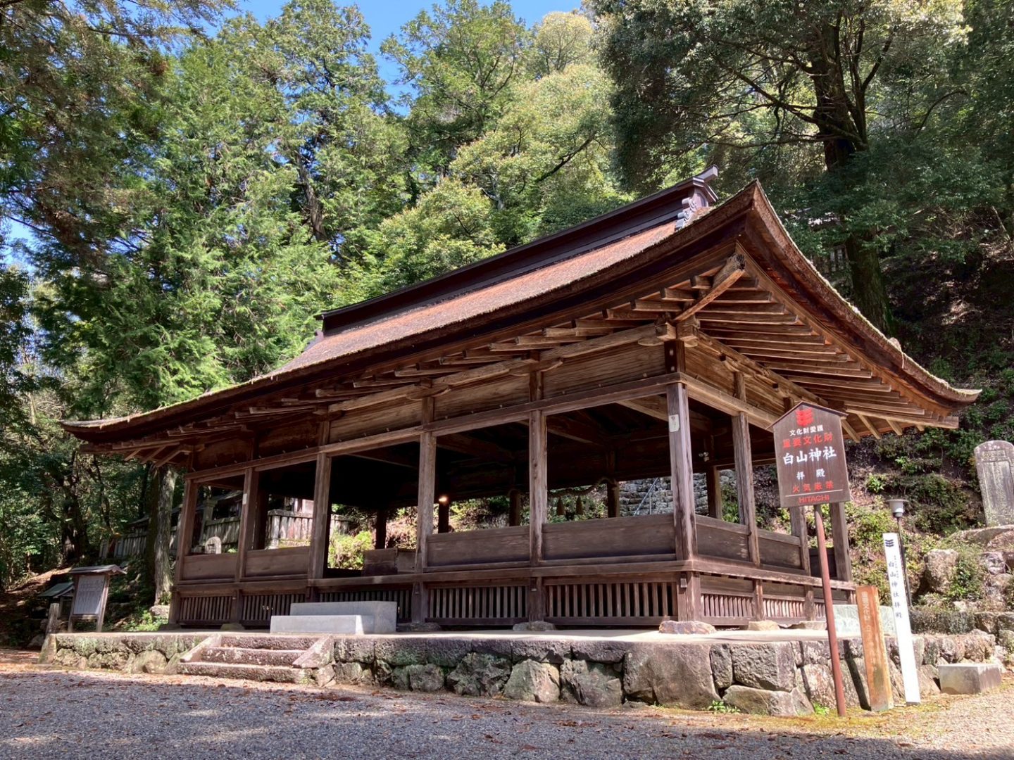 【JIMOTOPICS】白山神社@山県市