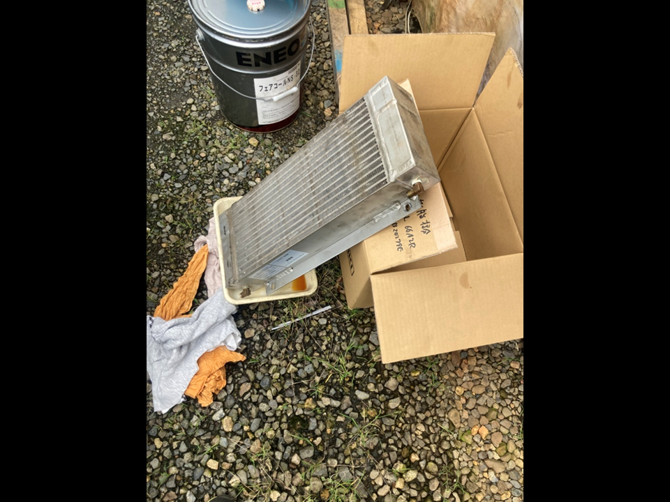 お客様の工場（樹脂製品成型関連）にて「コンプレッサーメンテナンス」を行いました（岐阜県山県市）